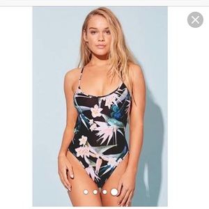 Floral One Piece Swimsuit Forever 21